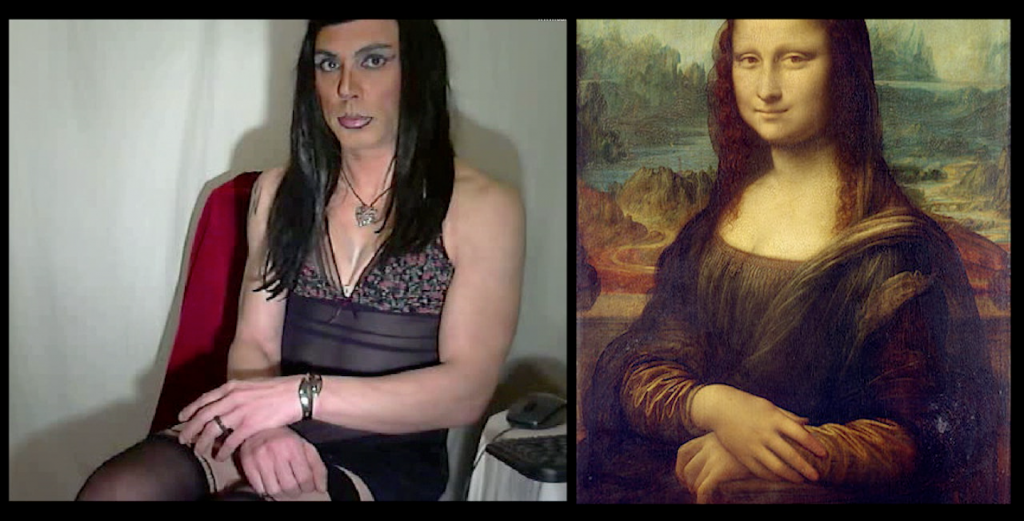 ricadoll as Mona Lisa