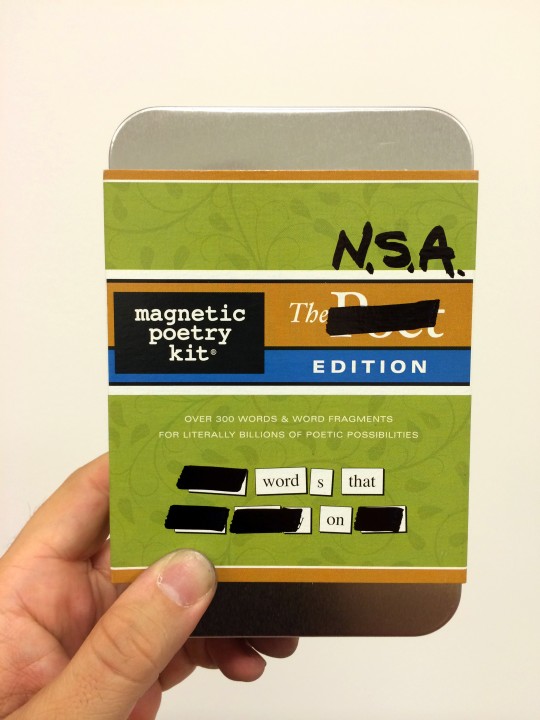 NSA Poetry Kit