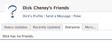 Dick Cheneyâ€™s Friends
