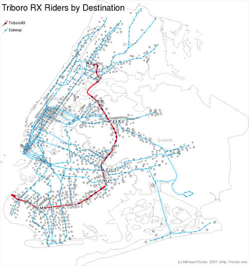 Triboro RX Destinations